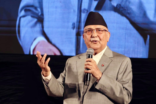 देशमा महिला प्रधानमन्त्री बनाउने चाहना छ: ओली