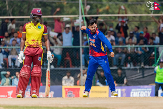 नेपाललाई दोस्रो सफलता, भुर्तेलले लिए विकेट