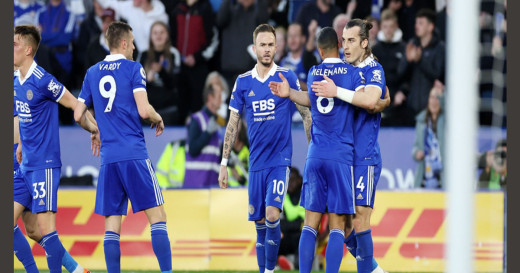 लेस्टर सिटी र एभर्टनले अंक बाँडे