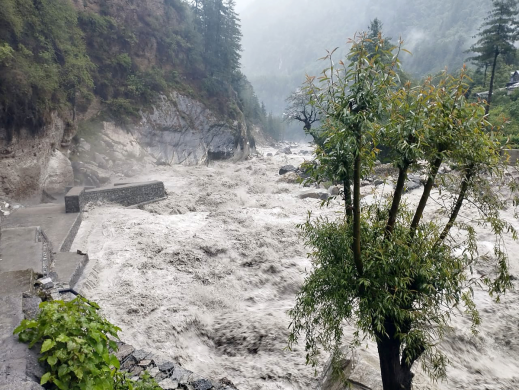 आइतबार यी नदीमा छ बाढीको उच्च जोखिम