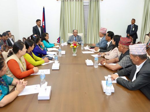 प्रधानमन्त्रीले गरे ‘मेयर्स फोरम’ का पदाधिकारीहरुसँग छलफल, गएनन् बालेन 