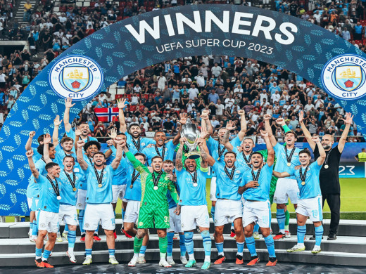 म्यानचेस्टर सिटी बन्यो यूईएफए सुपर कप च्याम्पियन  