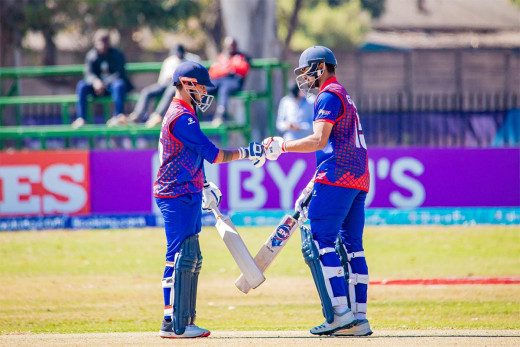 नेपालले आयरल्यान्डलाई दियो २६९ को लक्ष्य