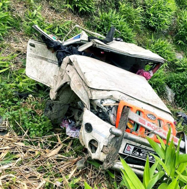मोरङमा भ्यान दुर्घटनाः दुईको मृत्यु 