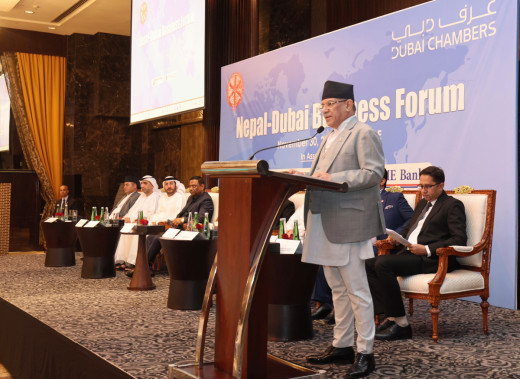 यूएईका लगानीकर्तालाई नेपालमा लगानी गर्न प्रधानमन्त्रीको आग्रह