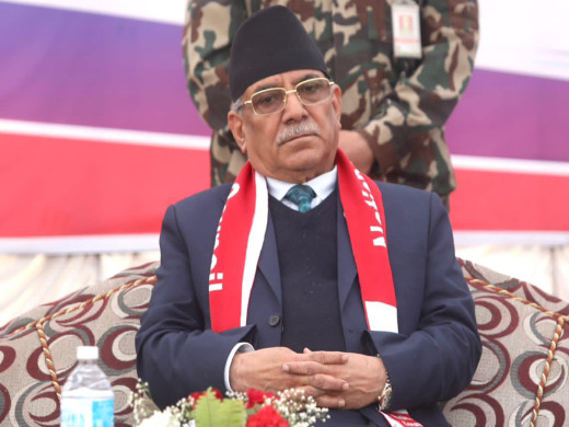 नेपाल–यूएईबीचको खेल हेर्न टीयू मैदान पुगे प्रधानमन्त्री