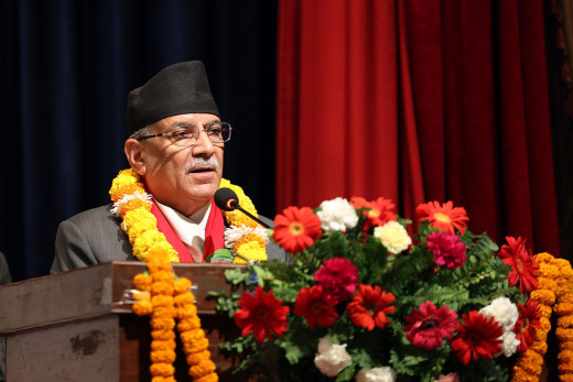 काठको आयात प्रतिस्थापन गर्दै निर्यातमा जोड दिनुपर्छ : प्रधानमन्त्री दाहाल