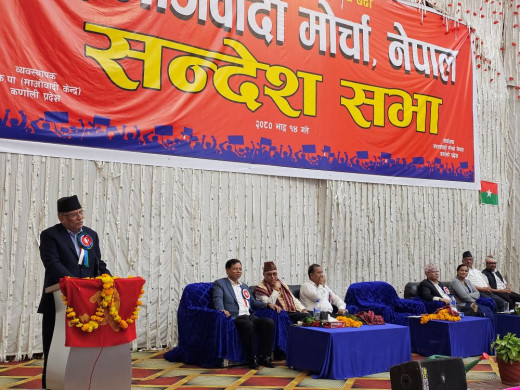 बर्खा सकिएपछि लाखौं जनतालाई सडकमा उतार्छौं, सरकार कति समय चल्छ चिन्ता छैन : प्रधानमन्त्री