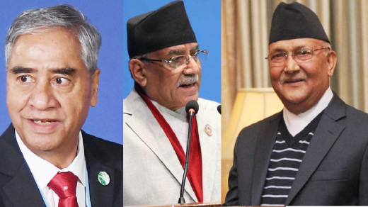 सङ्क्रमणकालीन न्यायसम्बन्धी विधेयक टुंगो लगाउन प्रधानमन्त्री, ओली र देउवा सहमत