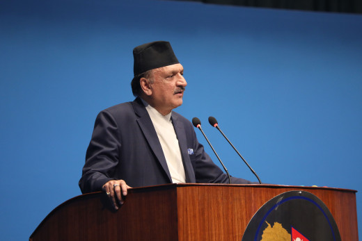 प्रतिनिधि सभामा बजेटमाथि उठेका प्रश्‍नको जवाफ दिँदै अर्थमन्त्री महत 