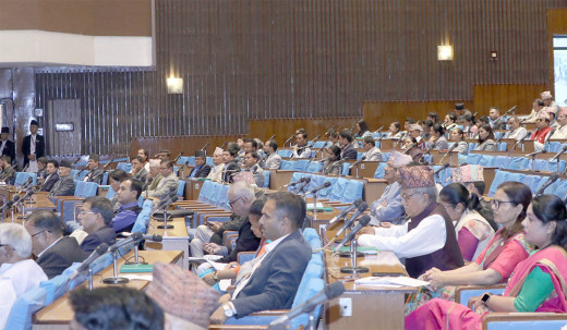 प्रतिपक्षको विरोधपछि प्रतिनिधि सभा बैठक स्थगित