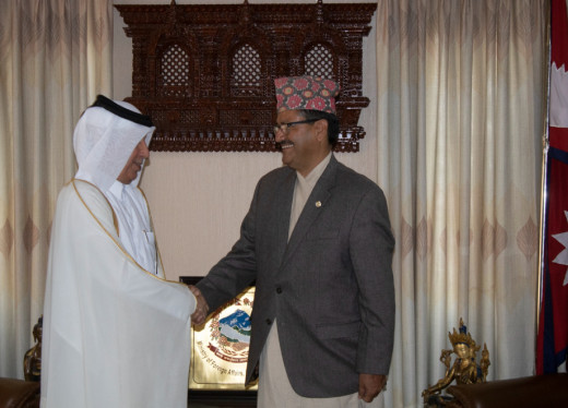 विपिन जोशीको रिहाइका लागि पहल गर्न कतारी विदेश राज्यमन्त्रीलाई आग्रह