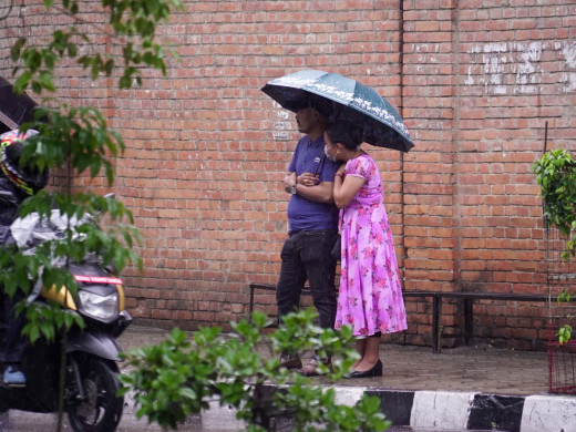 पछिल्लो २४ घण्टादेखि काठमाडौं उपत्यकामा वर्षा जारी, कहाँ कति पर्यो पानी?