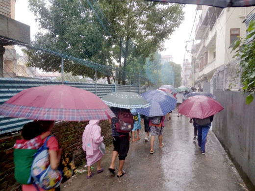 यी स्थानमा आज भारीदेखि अति भारी वर्षाको सम्भावना, पछिल्लो १२ घण्टामा कहाँ कति पानी पर्यो?