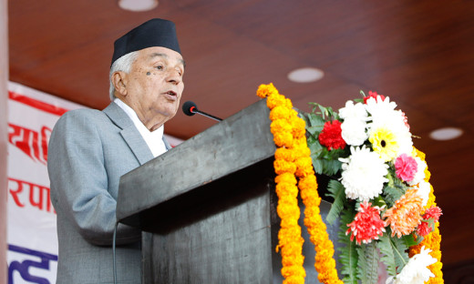 खेल क्षेत्रको विकासका लागि राष्ट्रपतिद्वारा तीनै तहको सरकारलाई ध्यानाकर्षण