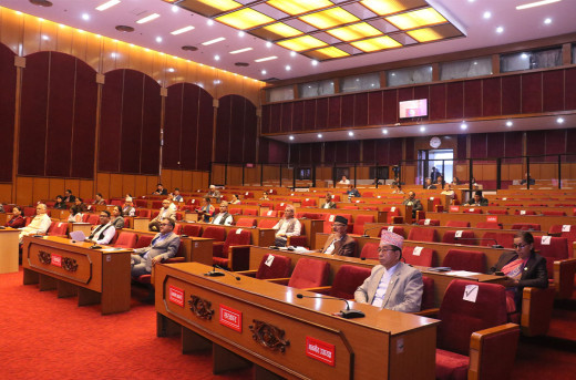 प्रधानमन्त्रीको राजीनामा माग्दै आज पनि एमालेले गर्‍यो राष्ट्रियसभा अवरुद्ध