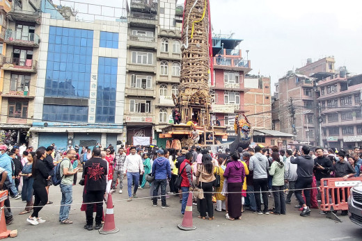 रातो मच्छिन्द्रनाथको रथयात्रा साउन १७ गतेबाट