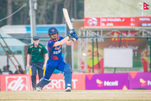 नेपालले आयरल्यान्ड ‘ए’ लाई दियो १९९ रनको लक्ष्य