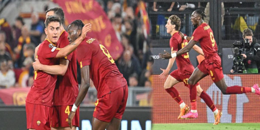 युईएफए युरोपा लिगको सेमिफाइनलको पहिलो लिगमा रोमा विजयी