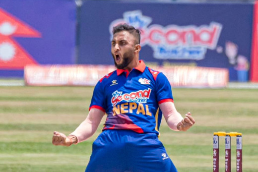 नेपाललाई दोस्रो सफलता, सागरले लिए विकेट