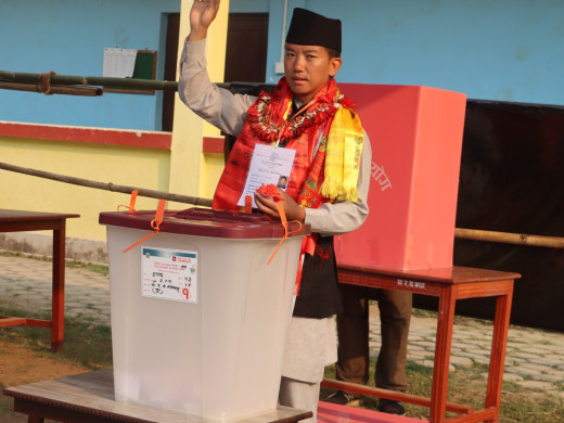 मतदानपछि सुहाङले भने– बुबालाई सम्झिएर भावुक छु