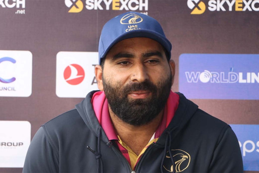 यूएईका कप्तान भन्छन्– भाग्यले साथ दिएन, गुल्सनले उत्कृष्ट खेलेपछि नतिजा गुमायौँ