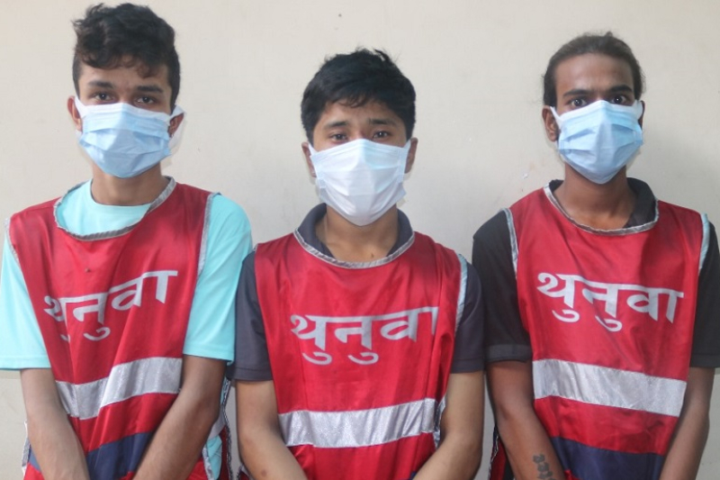 कैँचीले हानेर युवकको हत्या गर्ने नाबालकसहित ४ जना पक्राउ