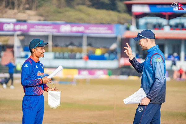 ३२ ओभर खेल्दा ८ विकेट गुमाएको नेपालले बनायो १०७ रन