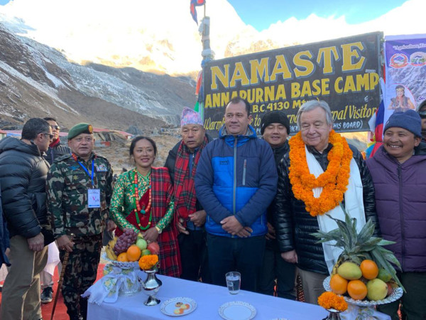 एबीसी पुगेर महासचिव गुटेरेस भने— जलवायु परिवर्तनको मुख्य कारक विकसित राष्ट्र हुन् तर नेपालले परिणाम भोग्नु परेको छ