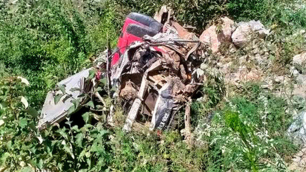 जुम्लामा जीप दुर्घटनामा मृत्यु भएकाको सनाखत 