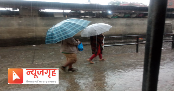 राति भारी वर्षाको सम्भावना