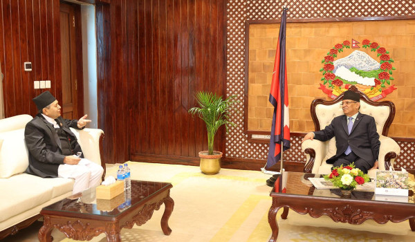 प्रत्यक्ष प्रश्नोत्तर अगाडि प्रधानमन्त्रीले गरे सभामुखसँग छलफल