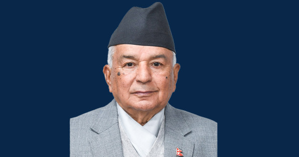 संघीय संसद्का दुवै सदनको संयुक्त बैठकलाई सम्बोधन गर्दै राष्ट्रपति पौडेल