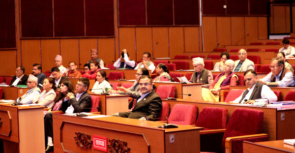 राष्ट्रियसभाः मुलुकलाई खाद्यान्नमा आत्मनिर्भर बनाउनुपर्नेमा सांसदको जोड