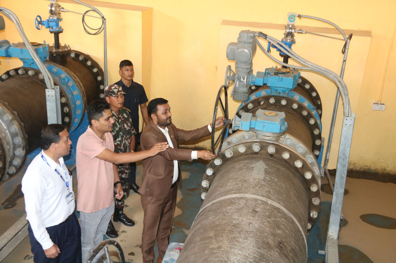 मेलम्चीको पानी काठमाडौंमा, एक दिन बिराएर वितरण गरिने