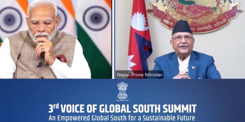  प्रधानमन्त्री ओलीद्वारा 'ग्लोबल साउथ समिट' लाई सम्बोधन