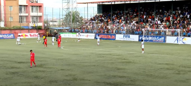 साफ यू–२० च्याम्पियनसिपः बंगलादेशसँग हार्‍यो नेपाल