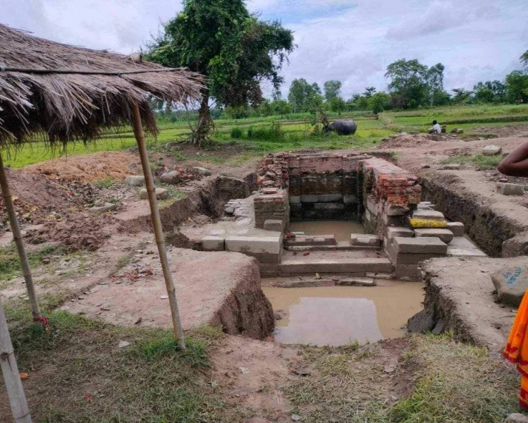 धनुषाको गोविन्दपुरमा लिच्छविकालीन अवशेष फेला