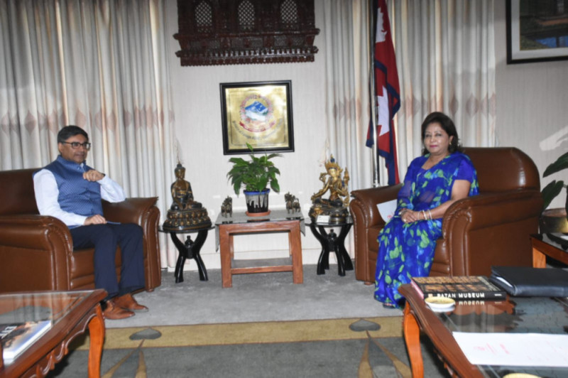 परराष्ट्रमन्त्रीले भारतीय विदेश सचिवसँग उठाइन् नेपाललाई थप 'हवाई रुट'को विषय