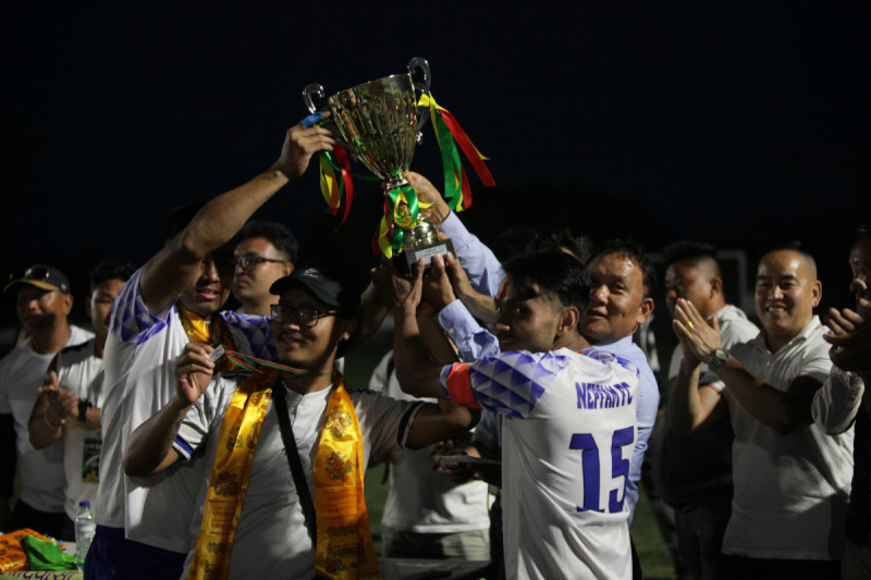 बुद्धजयन्तीको अवसरमा पोर्चुगलमा फुटबल, नेफएमले जित्यो उपाधि   