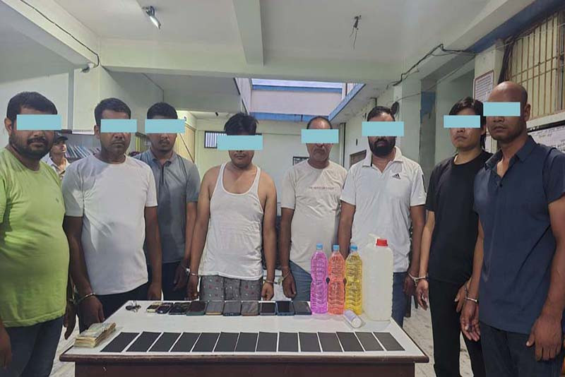नक्कली नोट बनाउने गिरोहका आठ जना पक्राउ