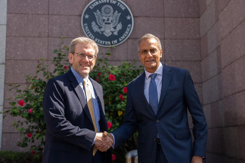 अमेरिकी उपविदेशमन्त्री बर्मा काठमाडौंमा