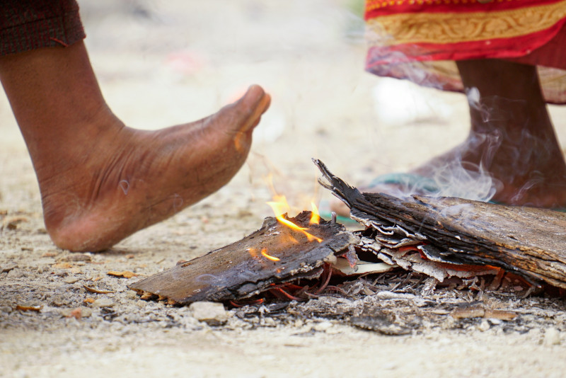 न्याय खोज्दै काठमाडौं आएका मिटरब्याज पीडितको सकसपूर्ण बास [तस्बिरहरू]