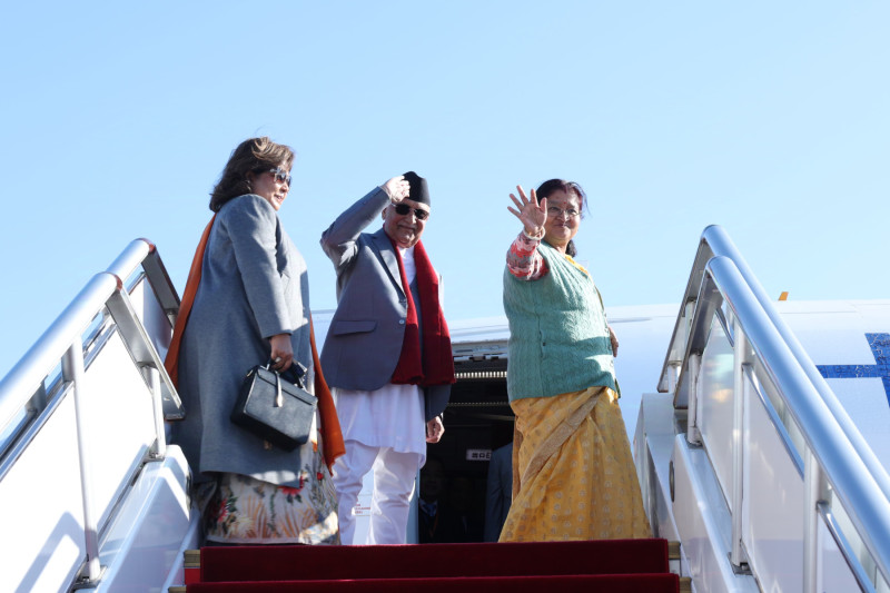 प्रधानमन्त्री ओली बेइजिङबाट काठमाडौं प्रस्थान