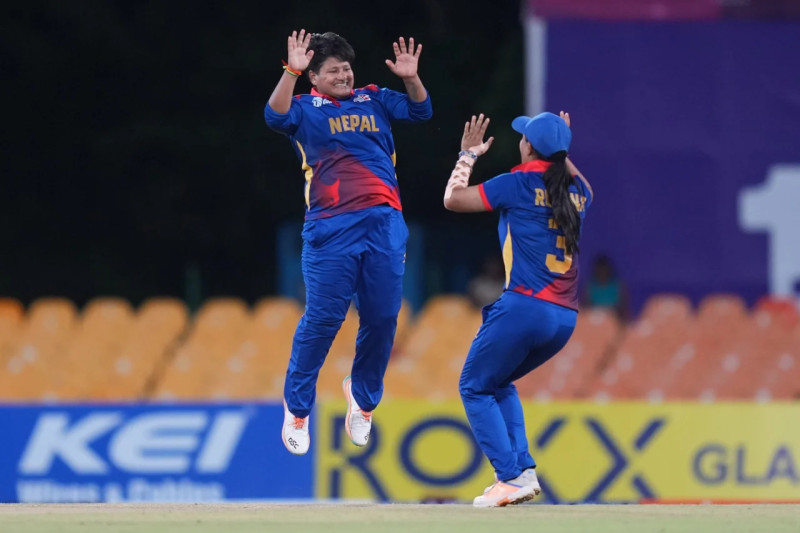 महिला एसिया कप: भारतसँग पराजित नेपाल प्रतियोगिताबाट बाहिरियो