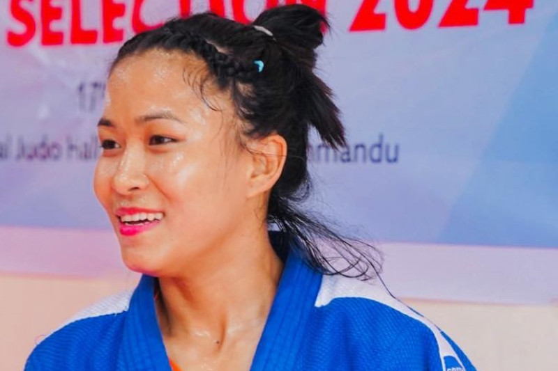 पेरिस ओलम्पिकमा नेपालकी जुडो खेलाडी मनिता बाहिरिन