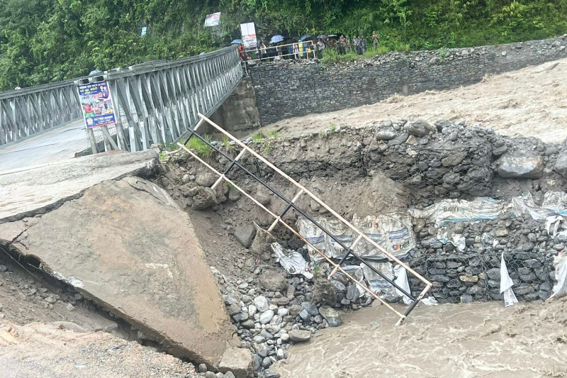 सिन्धुपाल्चोकको मेलम्ची, इन्द्रावती र बलेफी नदीमा बाढीको जोखिम