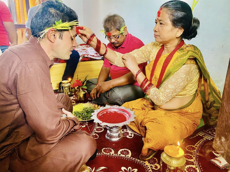 दसैँको टीका कता फर्किएर लगाउने? 