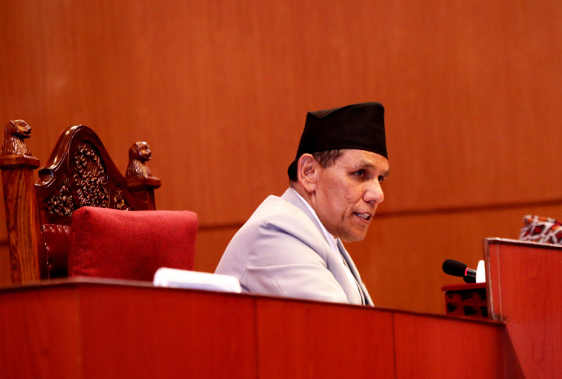 राष्ट्रियसभा बैठक स्थगित