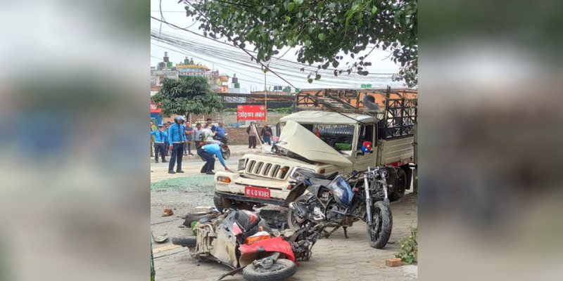 काठमाडौं उपत्यकामा सवारी दुर्घटनामा १६ प्रतिशतले कमी